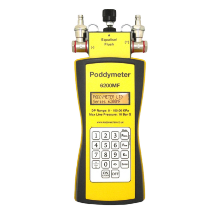 6200MF Hydronic Manometer for flow and pressure measurement