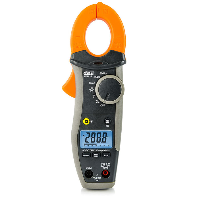 AC DC TRMS Clamp Meter 600A-HT9015