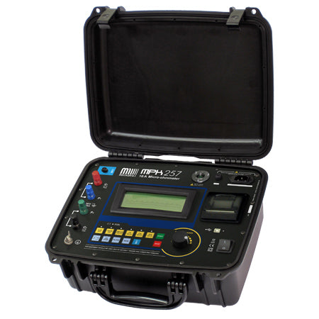 Affordable MPK257 10 A Digital Micro-Ohmmeter for accurate readings