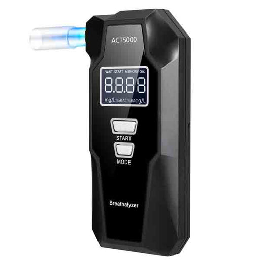 Alcohol Detector ACT5000 Accurate Breath Alcohol Measurement Device for Safety Checks
