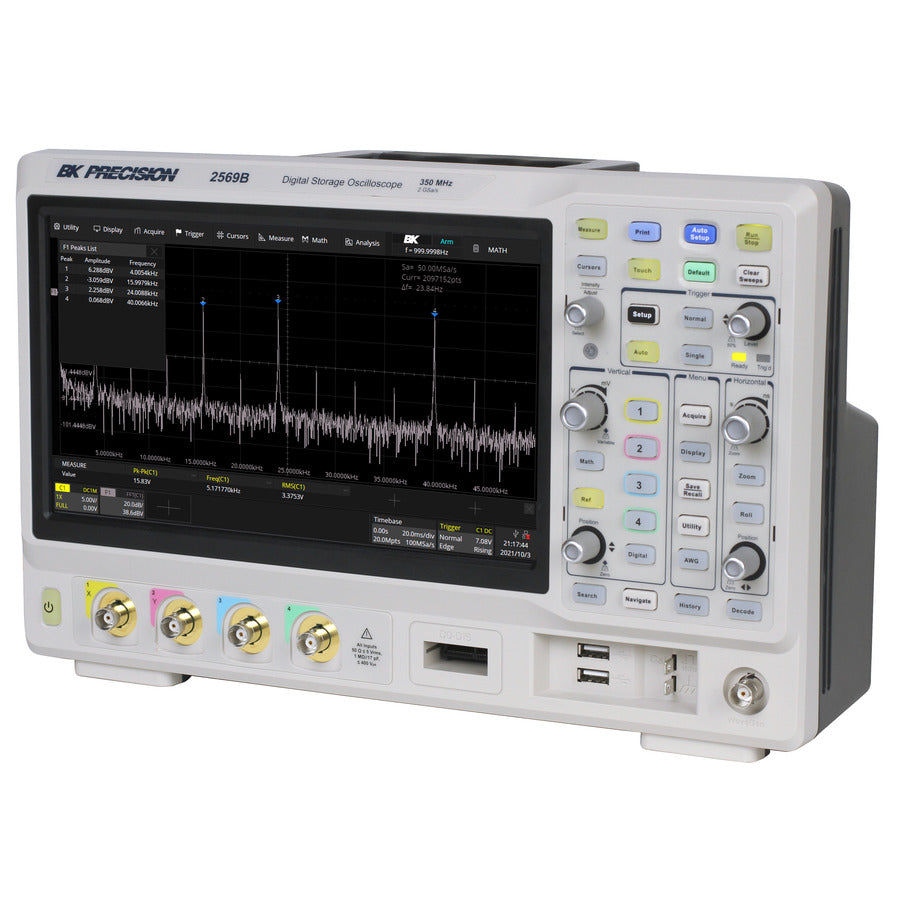 BK2565B Digital Storage Oscilloscope 100MHz 2GSa S 