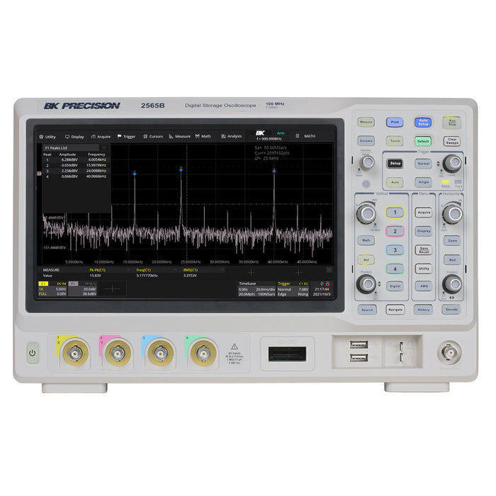 Digital Storage Oscilloscope 100MHz, 2GSa/s - BK2565B