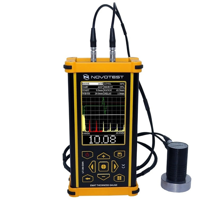 EMAT Thickness Gauge NOVOTEST UT-3M-EMA Advanced Non-Contact Thickness Measurement Device