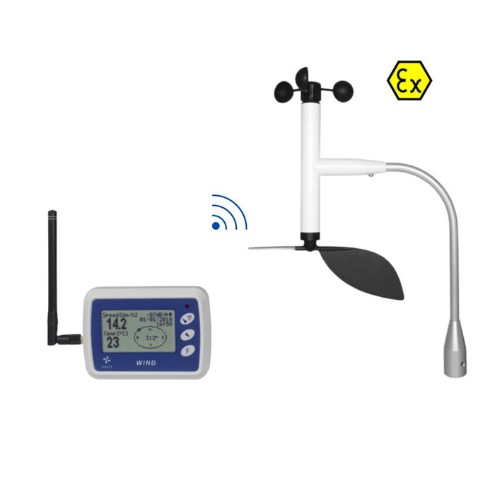 Explosion Proof Wireless Anemometer Navis WR5/WSD Ex