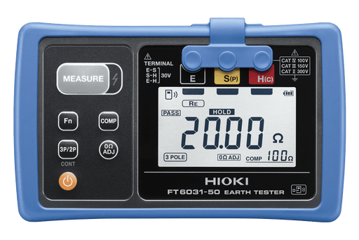 FT6031-50 Earth Tester with dual testing methods