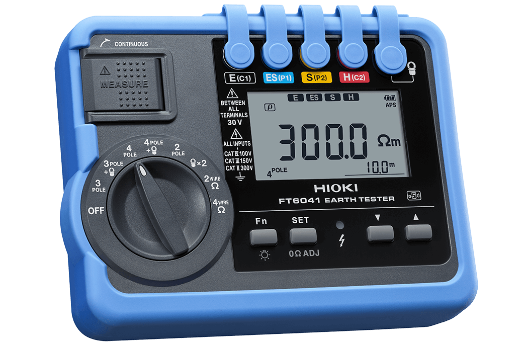 FT6041 Earth Tester for multi-method ground resistance testing