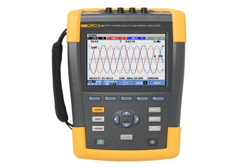 Fluke 435-II Power Quality Analyzer for precise energy analysis