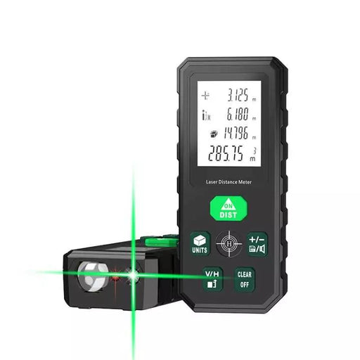 Green Laser Distance Meter 120M SI1180 High Precision Distance Measurement Tool