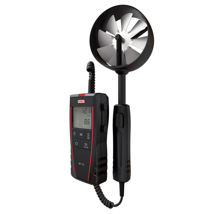 Thermo-Anemometer with integrated vane probe  LV110