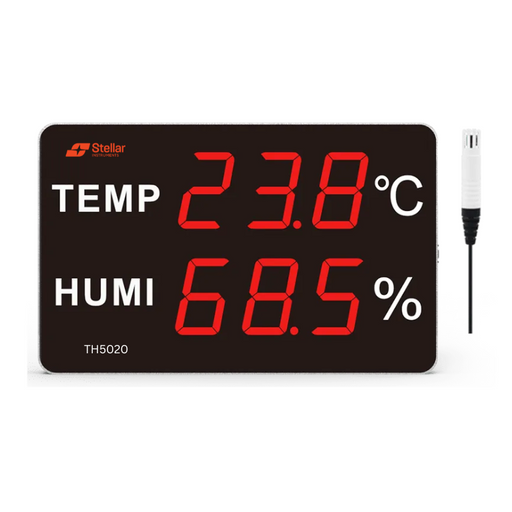 Large Display Temperature Humidity Meter TH5020 Precise Environmental Monitoring Instrument