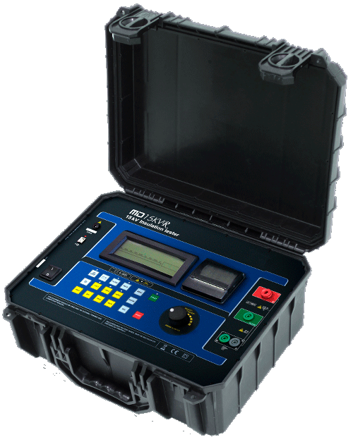 MD15KVR 15 kV digital insulation tester for high-voltage testing