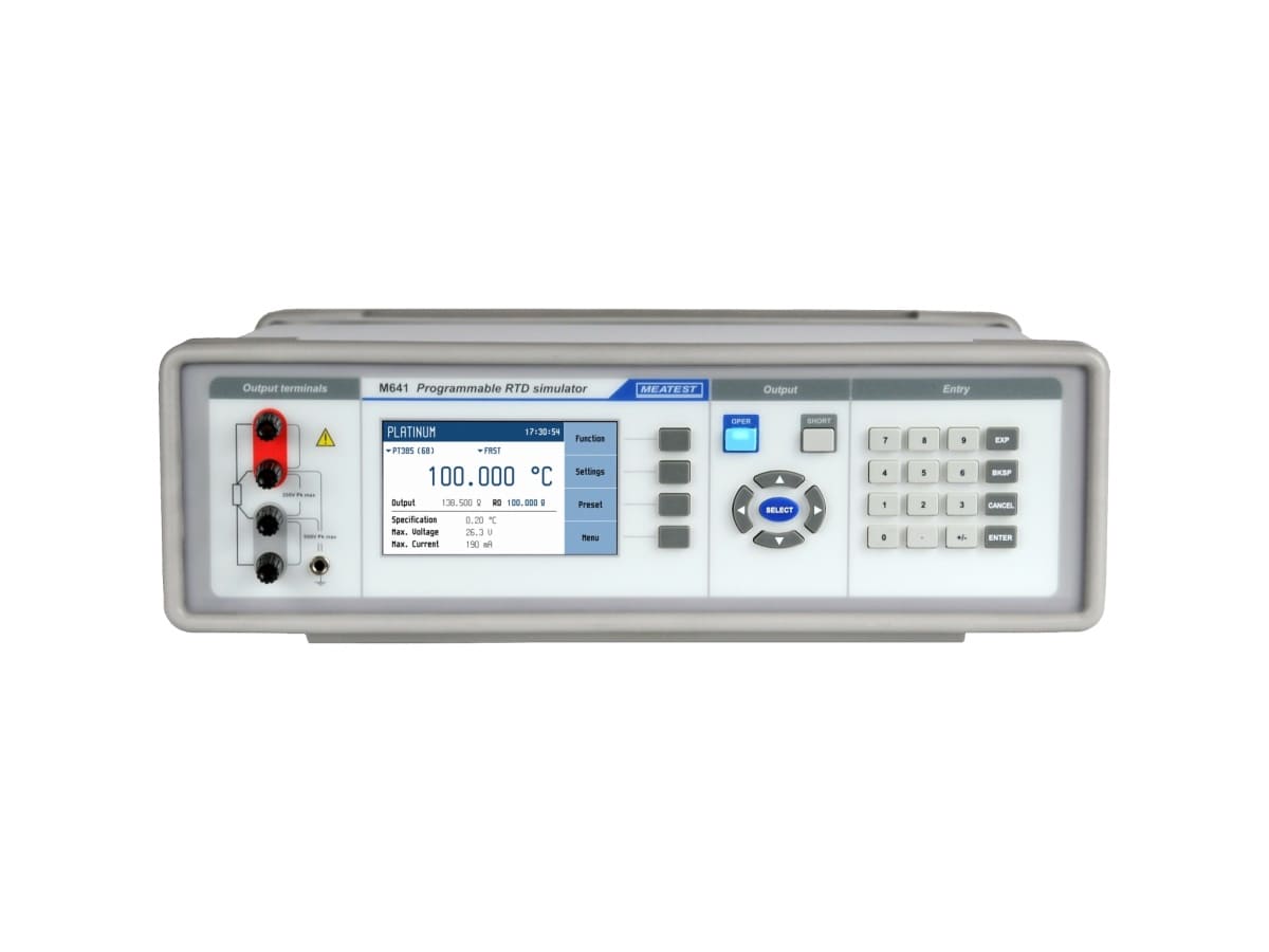 Meatest M641 Resistance Decade Box RTD Simulator