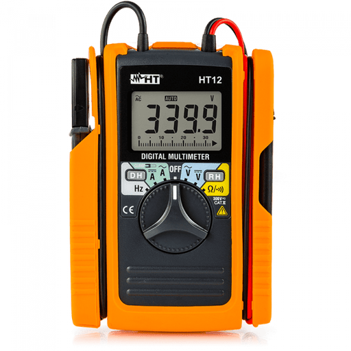 Pocket digital multimeter with integrated AC DC60Aclampmeter