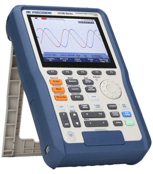 Portable BK2511B Digital Storage Oscilloscope for field applications