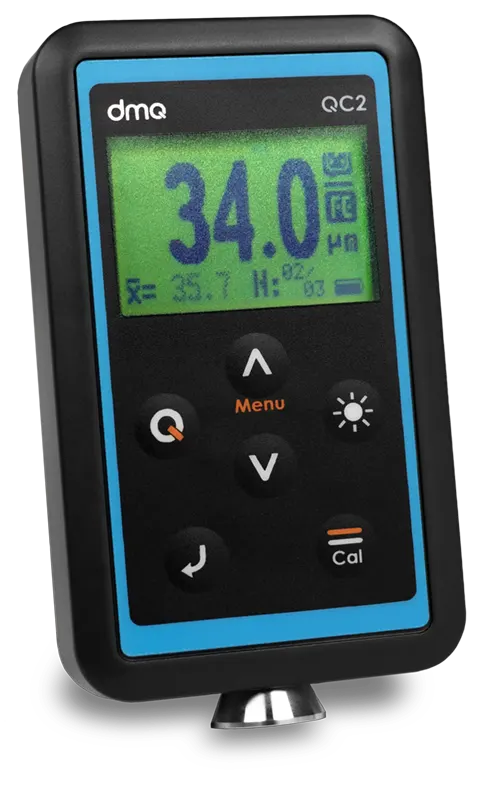 QC2 Series Coating Thickness Gauge with integrated probe