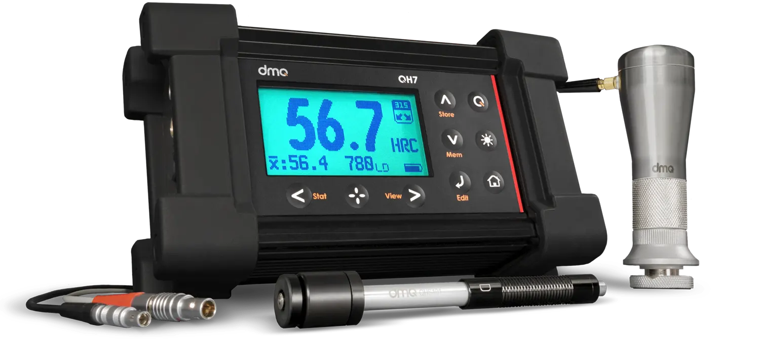 QH7 Series Portable Hardness Tester with Leeb and UCI methods