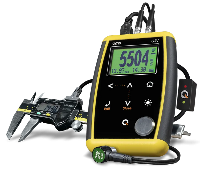 QSV Series Ultrasonic Velocity Gauge for material identification