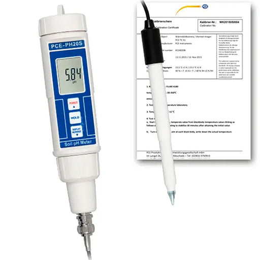 Soil pH Meter PCE-PH20S Accurate Soil pH Measurement Device for Agricultural Use
