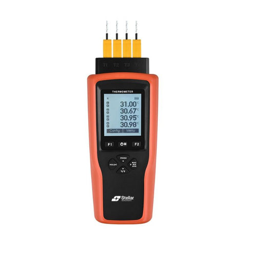 T442 4 Channel Digital Thermometer Datalogger with LCD display