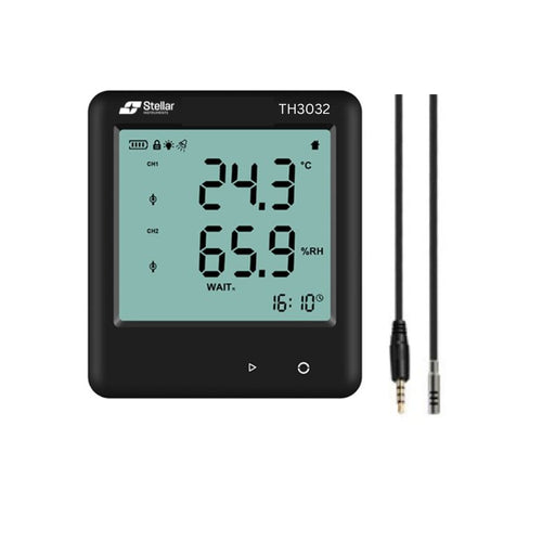 TH3032 Temperature & Humidity Datalogger with external probe