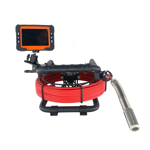 Waterproof pipe inspection camera for industrial applications