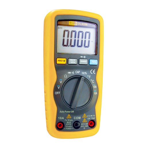 DL9206 Compact Auto Ranging Multimeter