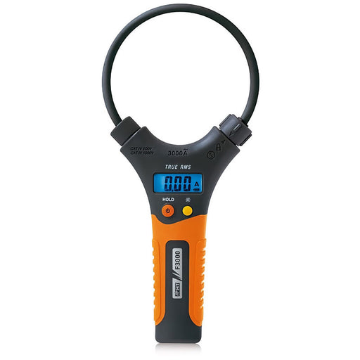 F3000 Clamp meter with flexible Clamp jaws AC 3000A