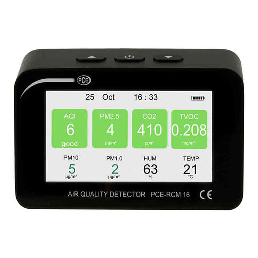 pce instruments air quality meter pce rcm 16