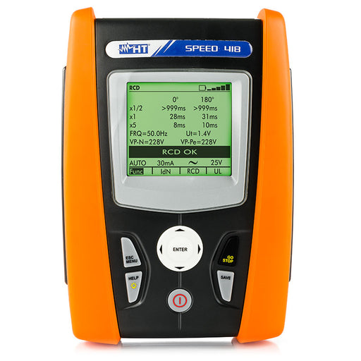 SPEED418 Earth Resistance and RCD Tester