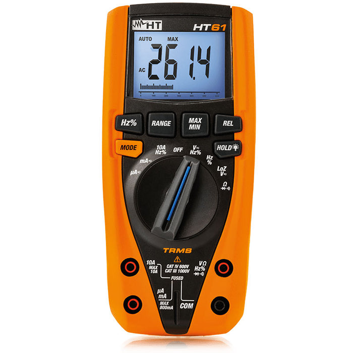 TRMS AC/DC Digital Multimeter - HT61